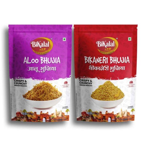 Aloo Bhujia 400Gm and Bikaneri Bhujia 400Gm