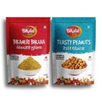 Bikaneri Bhujia 400Gm and  Teasty Peanuts 400Gm