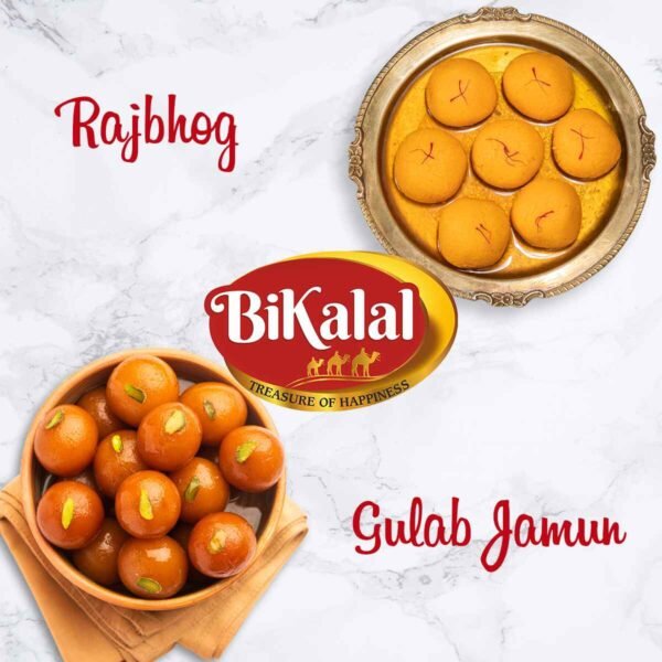 Rajbhog and 1Kg Gulab Jamun 1Kg - Image 2