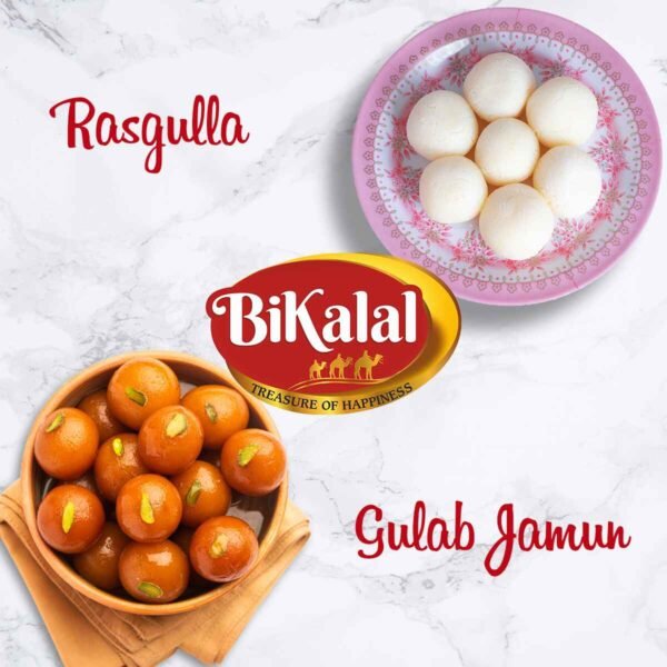 Rasgulla and 1Kg Gulab jamun 1Kg - Image 2