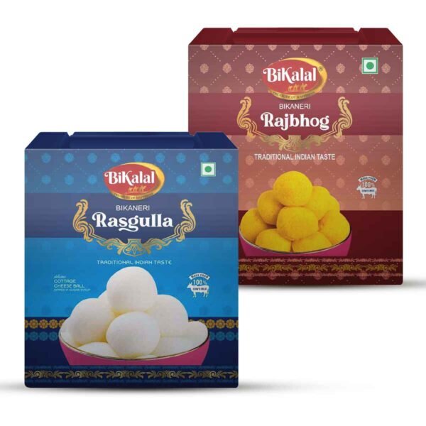 Rasgulla 1Kg and Rajbhog 1Kg