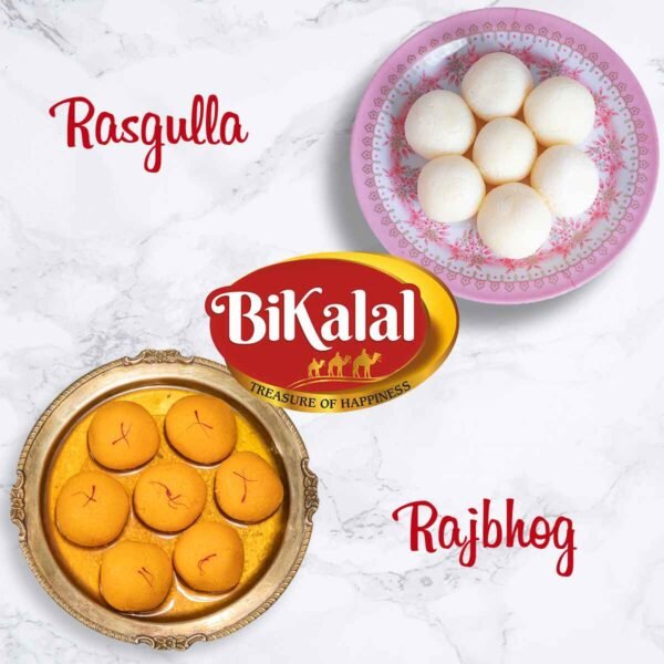 Rasgulla 1Kg and Rajbhog 1Kg - Image 2